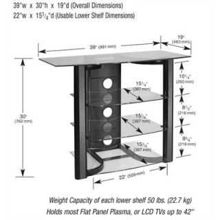 Bello 40 TV Stand   AVSC 2123