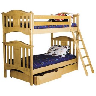 Bolton Furniture Lyndon Twin over Twin Bunk Bed