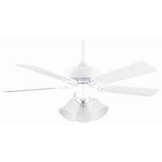 Concord Fans 42 Heritage Home 5 Blade Ceiling Fan   42HEH5EWH