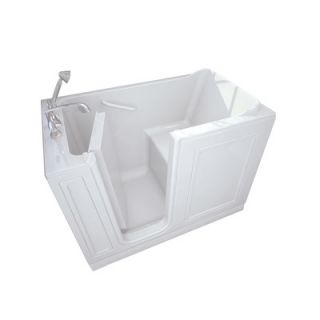 American Standard ACrylic 26 x 51 Walk In Soaker Bath Tub in White