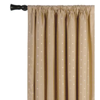 BCL Drapery Hardware Classic Ball Double Curtain Rod in Antique Gold