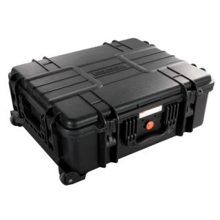 Jelco Padded Hard Side Wheeled Projector Case with Removable Laptop