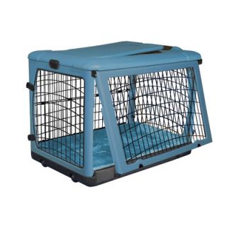Pet Gear Deluxe Steel Dog Crate in Ocean Blue   PG59   X