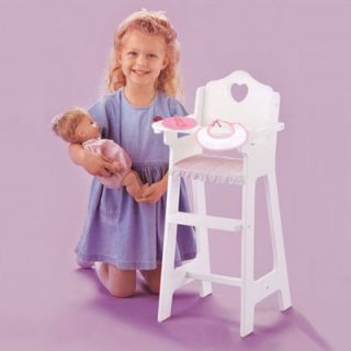 Badger Basket White Doll High Chair