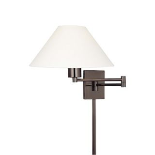 George Kovacs Boring Swing Arm Wall Sconce in Chocolate Chrome