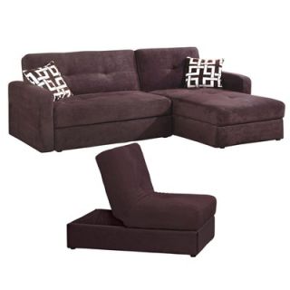 ORE Marisol Convertible Sectional with Ottoman   R8117CHO66