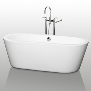 Mermaid 67 x 31.25 Soaking Bathtub