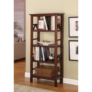  Tribeca Loft Cherry Office Collection 70 Bookcase in Cherry