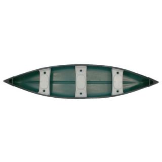 KL Industries Water Quest Scout Deluxe Canoe in Green / Green