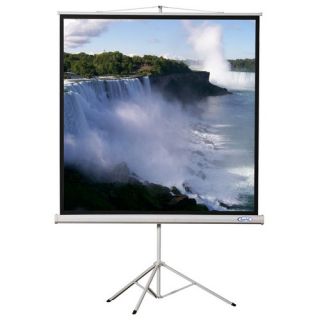 70 x 70 Projector Screen with Black Housing   11 Format