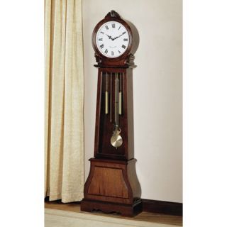 Wildon Home ® 71.75 Clock in Brown