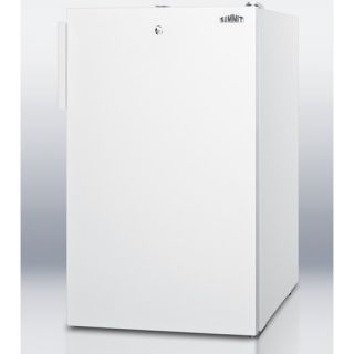 Cu.Ft. Compact All Refrigerator in White Cabinet