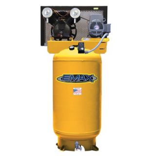 EMAX 5 HP 80 Gallon 1PH Vertical Stationary Air Compressor