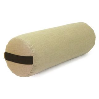 Fit Round Yoga Bolster in Green   80 5000 GRN