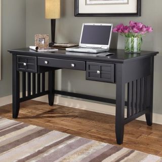  Arts and Crafts Executive Writing Desk 2 Storage Drawers   88 5180 15