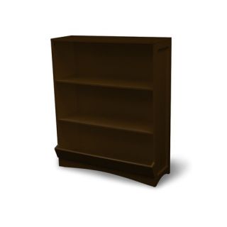 Bookcase with Veggie Bin and 2 Shelves in Espresso
