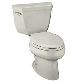 Kohler Wellworth® Pressure Lite™ Elongated 1.1 GPF Toilet