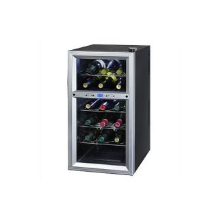 Contemporary 18 Bottle Thermoelectric Wine Refrigerator