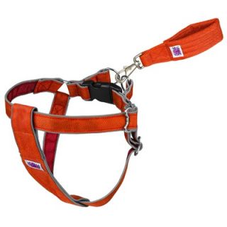Doggles Mutt Gear™ Dog Step In Harness in Orange and Red