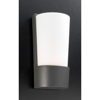PLC Lighting Chimera Outdoor Wall Lantern   1721 Matte Opal BZ