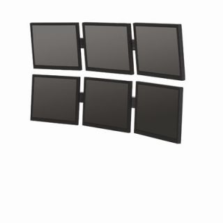 Bretford Double Level Multiple Displays Small Flat Panel Wall Mounts