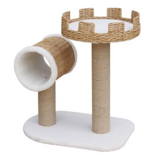 Pet Pal Cattail 27 Crown Cat Perch and Tunnel