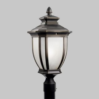 Kichler Salisbury 10 Outdoor Post Lantern in Rubbed Bronze