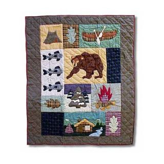 Patch Magic Cabin Throw Quilt