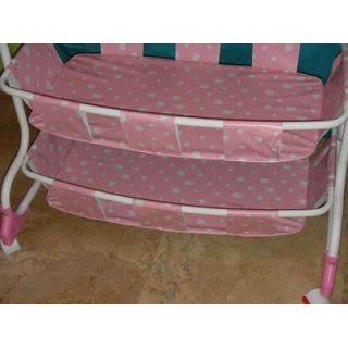 Baby Diego Bathinette Deluxe Bathtub and Changer Combo in Pink