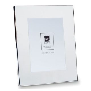 Sterling Wide Border Silver Plated Picture Frame
