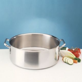 Frieling Sitram Catering 11 1/5 Qt. Stainless Steel Round Braiser