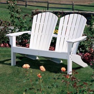 Seaside Casual Adirondack Shell Back Loveseat   SEAX20