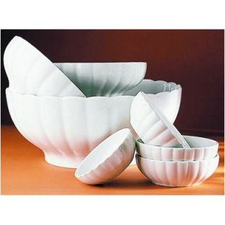 Pillivuyt 14 oz. Ribbed Bowl   Set of