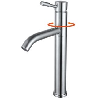 Single Hole Vessel Faucet with Single Handle