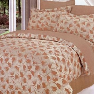 Le Vele Santa Barbara Bamboo 6 Piece Full / Queen Duvet Cover Bedding