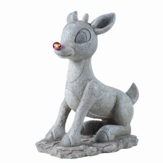 Roman, Inc. Solar Rudolph Figurine