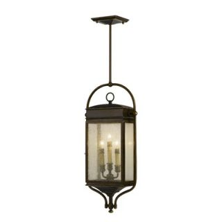 Feiss Whitaker Outdoor Hanging Lantern in Astral Bronze