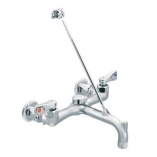 Moen M Dura Garage Faucet with Threaded Spout, Vacuum Breaker and