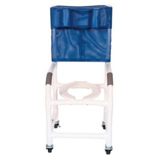 MJM International Standard Deluxe Shower Chair with High Back and