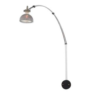 Alico Romulus One Light Wall Gallery Light in Black and Chrome