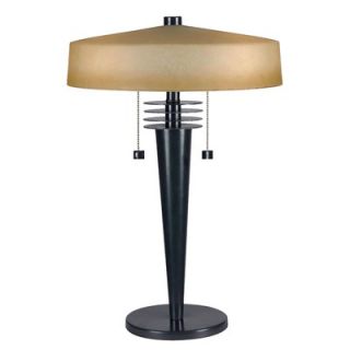 Kenroy Home Windham Two Light Table Lamp in Bronze   32085BRZ