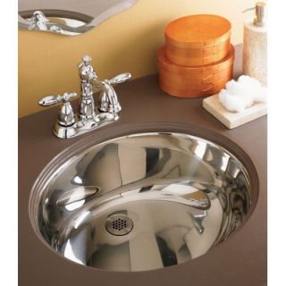 DecoLav Simply Stainless 6 Undermount Sink with Overflow