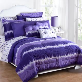 Purple Tie Dye Bedding Collection