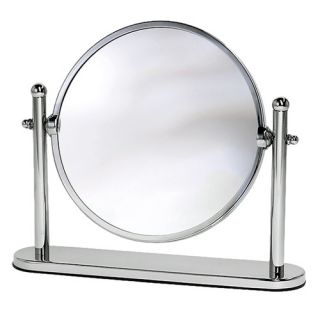 Magnifying 7.5 Swinging Wall Mirror in Chrome