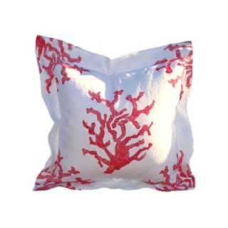 Lowcountry Linens Coral Pillow   RECOWHPIL / WSCOCHPIL