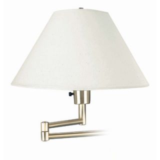 Lite Source Swing Arm Wall Lamp in Brushed Brass   LS 1171PBS