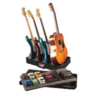Gator Cases ATA Pedal Board and Guitar Stand in Black   G GIG BOX