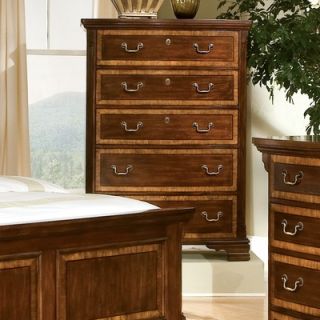 American Woodcrafters Wellington Manor 5 Drawer Chest   75000 150