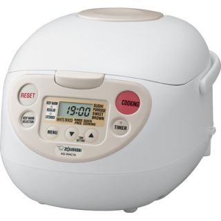 Zojirushi Micom Rice Cooker/Warmer in White   NS WAC10WB