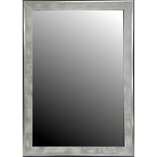 Hitchcock Butterfield Company New White Stainless Trim Mirror   2557